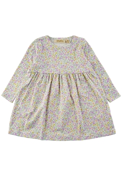 Soft Gallery Jenni Dress - Snow white pastel flowers